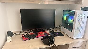 Настольные ПК и комплектующие: Игровой ПК + монитор и периферия Компьютер: - Видеокарта: Gigabyte — 1