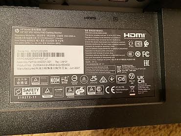 ssd 1000gb: Монитор, HP, Б/у, LED, 26" - 27" — 2