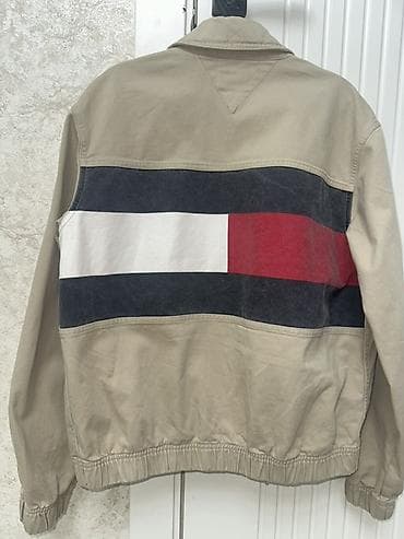 юникло япония: Мужская куртка, S, Tommy Hilfiger, Новый, цвет - Бежевый — 3