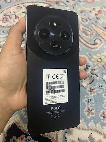 nokia e72: Poco C75, Б/у, 128 ГБ, цвет - Черный, 2 SIM — 2
