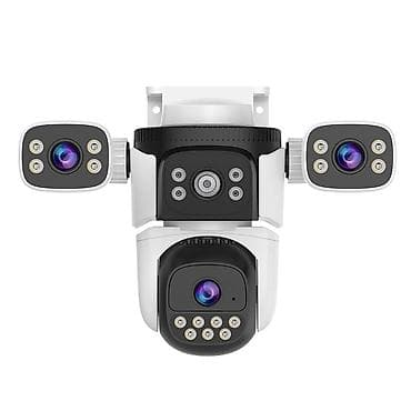 #Видеонаблюдение #Тройная камера #4G камера Vstarcam CG621SR Тройная