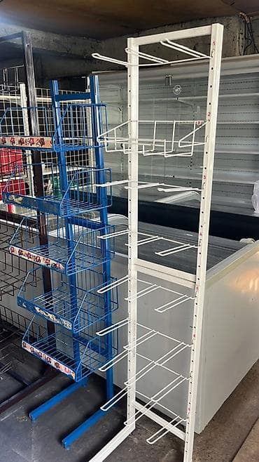 Торговые металлические стеллажи для магазина/киоска. - Тип