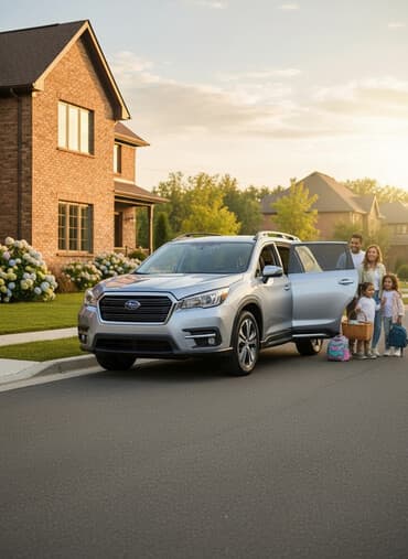 Subaru Ascent: 2019 г., 2.4 л, Автомат, Бензин, Кроссовер at lalafo.kg Subaru Ascent: 2019 г., 2.4 л, Автомат, Бензин, Кроссовер