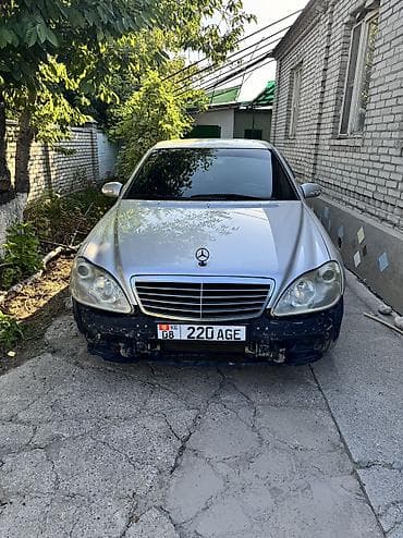 мерис 124: Mercedes-Benz S-Class: 2002 г., 5 л, Автомат, Бензин, Седан — 7