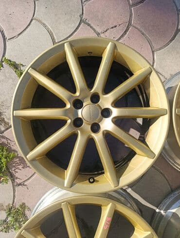 оригинальные штампованные диски опель: Литые Диски R 18 Subaru, Комплект, отверстий - 5, Б/у — 4