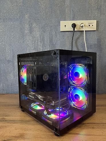 hyper x cloud: Компьютер, ядер - 12, ОЗУ 32 ГБ, Игровой, Новый, Intel Core i5, AMD Radeon RX 6700 XT, SSD — 3