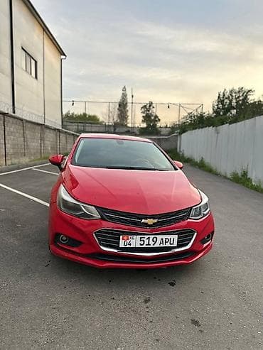 Chevrolet Cruze: 2017 г., 1.4 л, Автомат, Бензин, Седан
