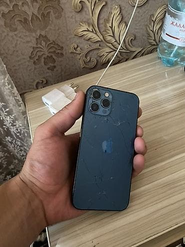 face: IPhone 12 Pro, 128 ГБ, цвет Pacific Blue - Дисплей 6.1" OLED Super — 4