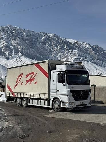 стрим 2 куб: Тягач, Mercedes-Benz, 2004 г., Тентованный — 4