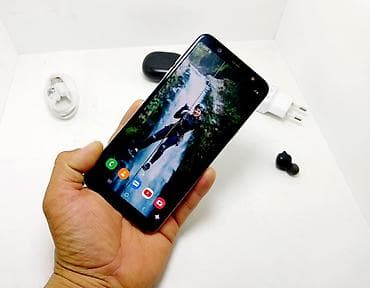 honor 400 pro: Samsung Galaxy A6 Plus, Б/у, 32 ГБ, цвет - Серебристый, 1 SIM, 2 SIM — 6