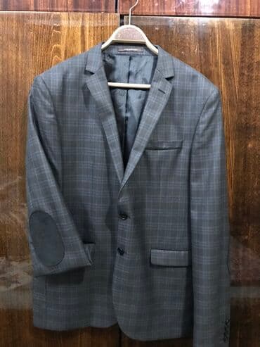 двойка 52: Продаю пиджак с заплатками. Абсолютно новый,подарили,не понравился — 1