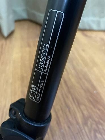Техника и электроника: Штатив Manfrotto 190XPROl + голова Manfrotto 804RC2 БУ в идеальном — 6