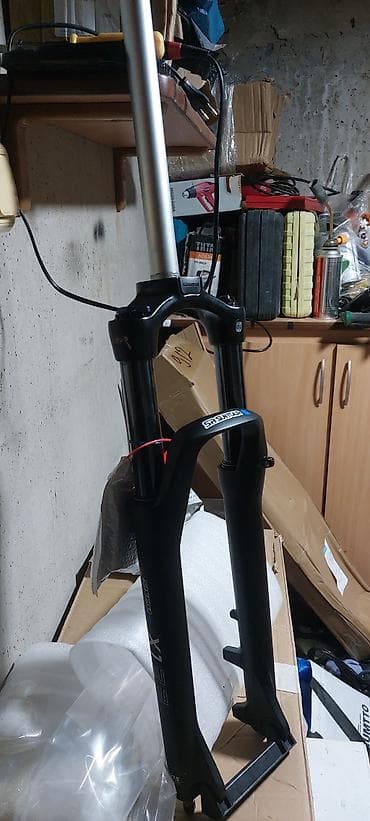 вилка fox: Вилка SR Suntour X1 (воздушная) - Диаметр ног: 32 мм - Ход: 120–130 — 4