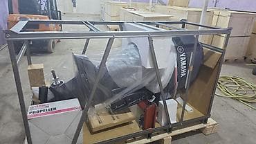 лодк: Подвесной лодочный мотор Yamaha F250HETX новый в упаковке(изображён в — 2