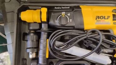 ручные инструменты: Перфоратор РОЛЬФ фирма два в одном шуруповёрт плюс перфоратор 3месяцев — 2