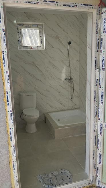 ванный кабина: Душевой уголок с сантехникой и стиральной машиной гипки муравей тоже — 8