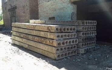 Плиты перекрытия б/у советские 6х1.2 5.7х1.60 Пустотки Ребристые 6х3