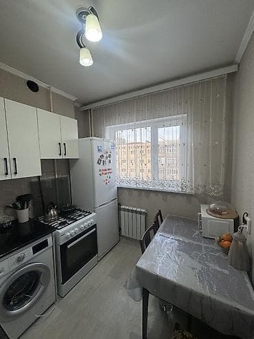 квартира савхоз фрунзе: 3 комнаты, 62 м², 105 серия, 4 этаж, Косметический ремонт — 3