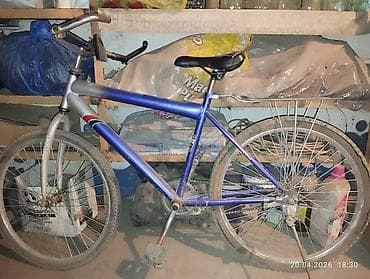 тсунами рама: Городской велосипед 26" - Рама: стальная, классическая геометрия — 1