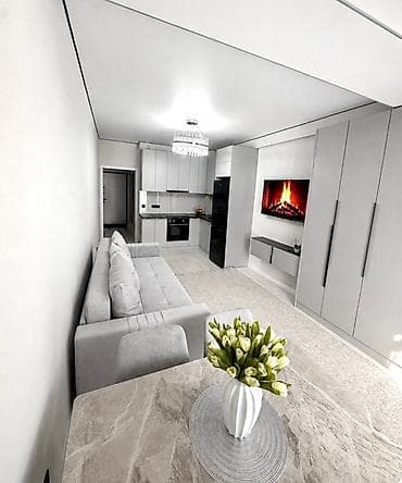 2 bedroom: 2 комнаты, 47 м², ул. Лев Толстой Элитка, 2 этаж, Евроремонт — 7