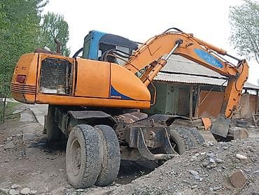 tesla kg: Экскаватор, Samsung, 1998 г., Колесный — 3