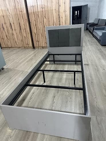 Керебеттер: Бир кишилик керебет, Жаңы, Жумшак башы менен, узуну - 200 см — 7