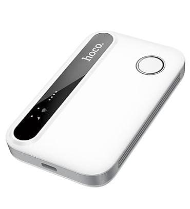 мини вайфай: Hoco. HI41, Wi-Fi 6 роутер, поддержка микро-сим карт, 2.4G — 5