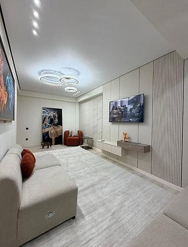 Батирлер: 2 бөлмө, 64 м², Бөкөнбаев/Үметалиев Элитка, 11 кабат, Дизайнердик оңдоо — 2
