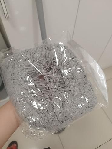 Дом и сад: Комплект для мытья полов с автоматическим отжимом (spin-mop) - Ведро — 4