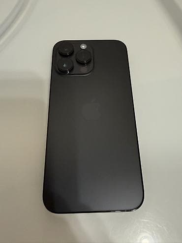 x 256: IPhone 14 Pro Max, Б/у, 256 ГБ, Черный, Зарядное устройство, Защитное стекло, Чехол, 84 % — 2