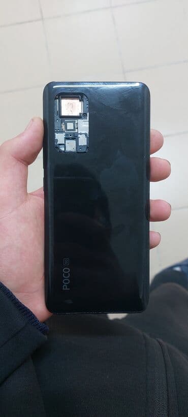 poco c55: Poco F5 Pro, Колдонулган, 512 ГБ, түсү - Кара, 2 SIM — 1