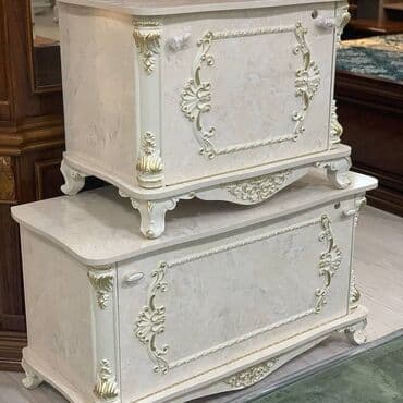 мебель для косметики для дома: Тумба для вещей и одежды, Новый, Без зеркала, МДФ, цвет - Белый — 5