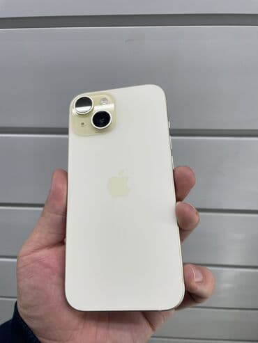 модем ош: IPhone 15, Б/у, 256 ГБ, Желтый, Кабель, 87 % — 1