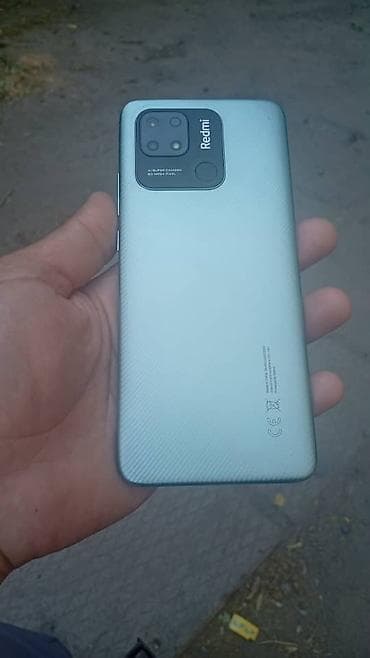 poco 12: Redmi, Redmi 10C, Б/у, 64 ГБ, цвет - Голубой, 2 SIM — 2