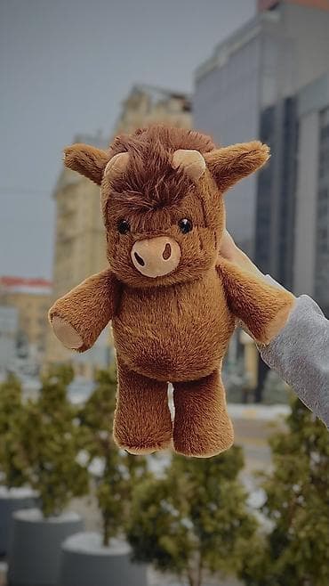 Бегущий Теленок / Овечка 🧸 Бегущие к вашим рукам, 43 см Милоты 😻✨