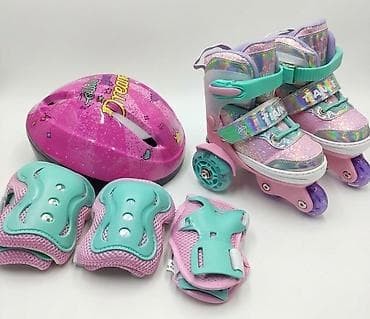 Спорт и хобби: Новые детские роликовые кроссовки-ролики TIAN-E - Тип: трехколесные — 5