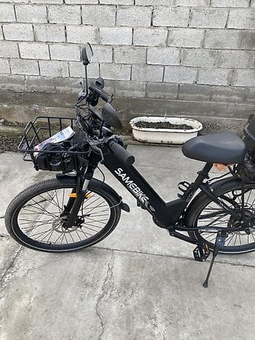 фикс люси: Электровелосипед, Б/у — 7