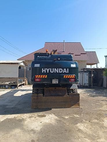 mini copper: Экскаватор, Hyundai, Колесный — 4