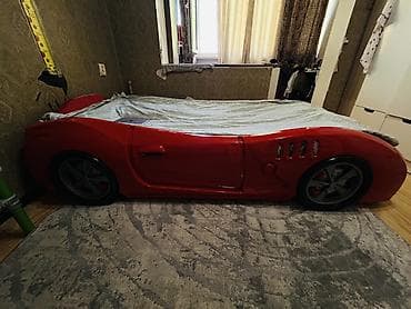 колеса на леса: Кровать-машинка, Пластик — 5