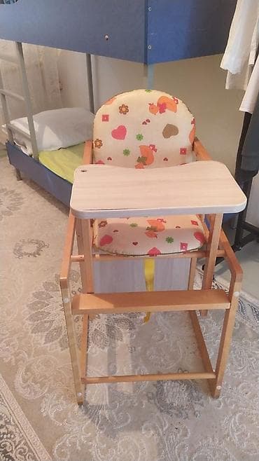 Детский стульчик для кормления трансформер. - Материал: каркас из