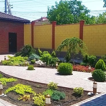 работа официанта: Сеем газон ландшафтный дизайн бишкек авто полив ручной полив посадка — 7