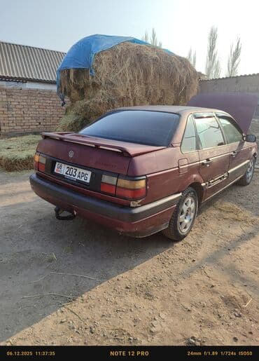 купить аллроуд в бишкеке: Volkswagen Passat: 1988 г., 1.8 л, Механика, Газ, Седан — 6