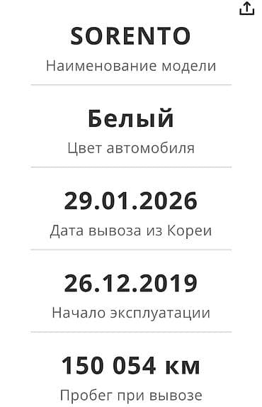 kia sarento: Kia Sorento: 2019 г., 2.2 л, Автомат, Дизель, Кроссовер — 8