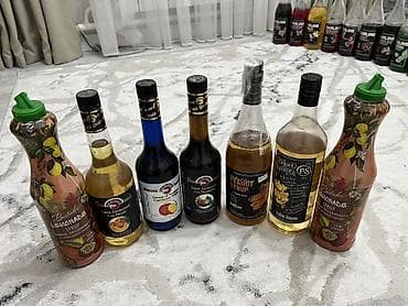 прием бутылок: Набор для бара и кухни: сиропы, кофе и аксессуары - Большая коллекция — 2