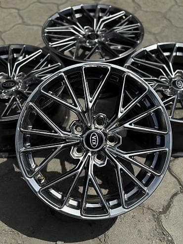 Литые Диски R 17 Kia, Комплект, отверстий - 5, Б/у
