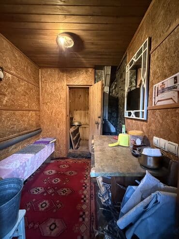 продажа домов в канте: Полдома, 65 м², 3 комнаты, Риэлтор, Старый ремонт — 9