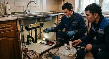 Сантехнические работы: Профессиональная прочистка и промывка канализации - Устранение — 3