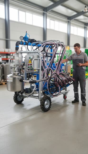 Doyka.kg: Доильный аппарат на 6 голов Предназначен для одновременного доения до