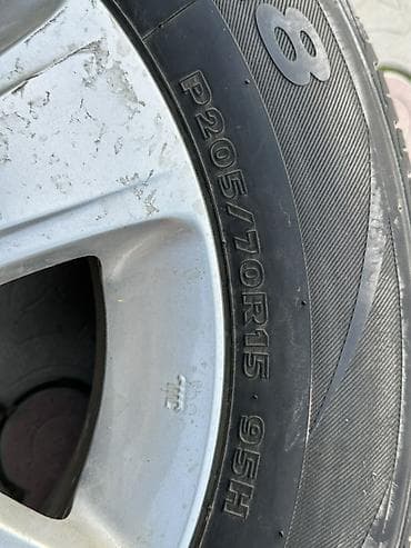 16 lt: Колеса в сборе 205 / 70 / R 15, Лето, 1 шт, Легковые, Литые, отверстий - 5 — 4
