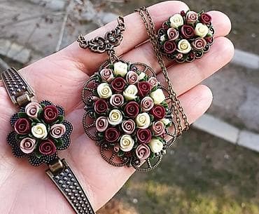 pink passion набор: Новинка Комплекты: подвеска на цепочке, серьги, браслет; в некоторых — 2